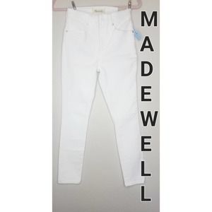 NWT MADEWELL  MID RISE SKINNY CROP